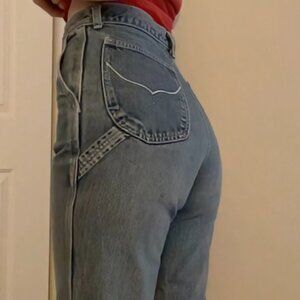 Big blue denim painter style pant